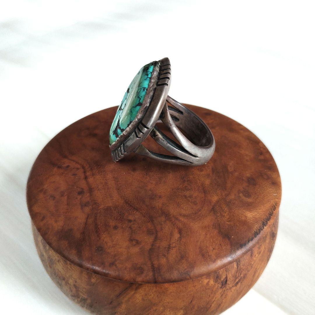 インディアンジュエリー ターコイズ大　 17号ビンテージ