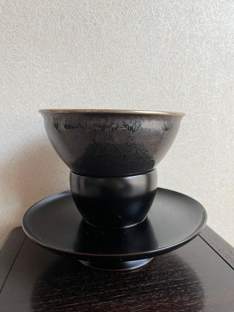 天目台 油滴天目 茶碗 セット 香舟