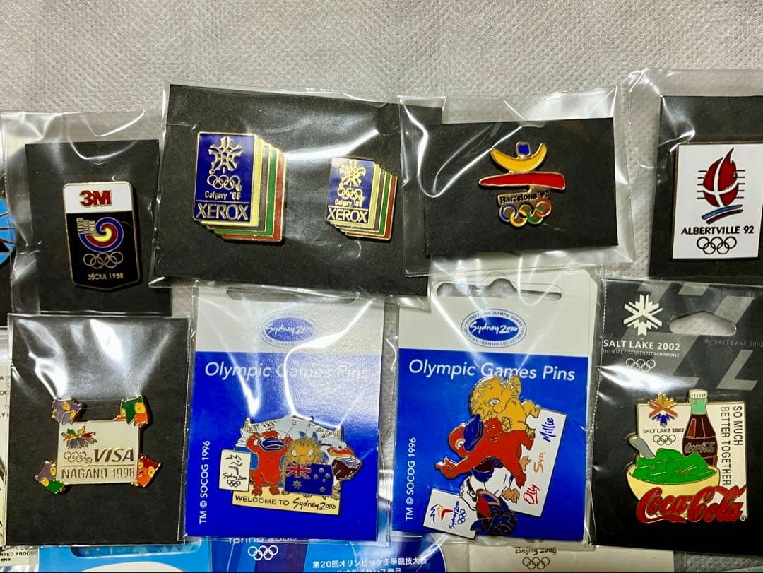 オリンピックピンバッジ 35個まとめ売り 非売品多数