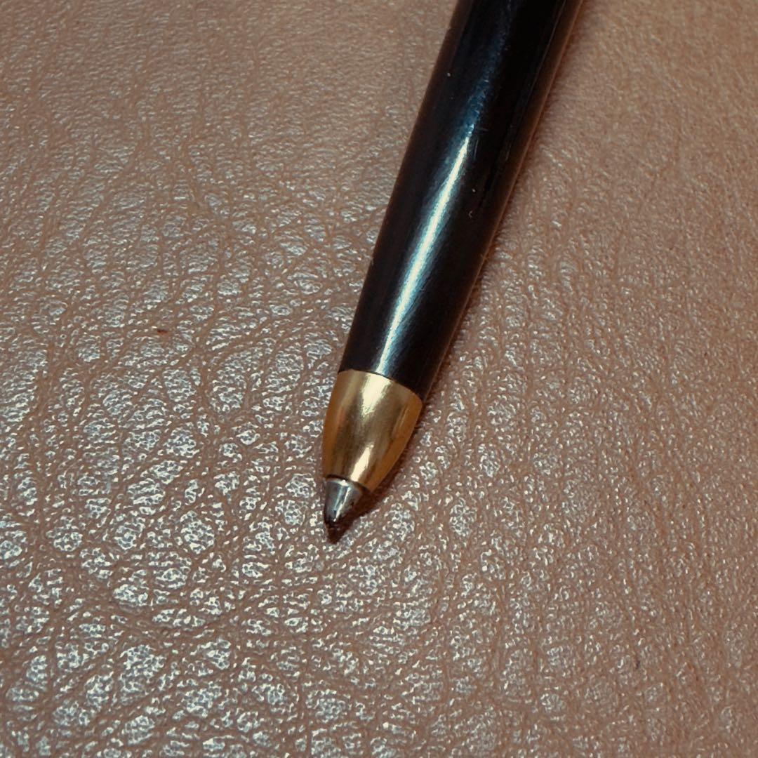 昭和レトロ PILOT パイロット ボールペン ブラック ゴールドトリム