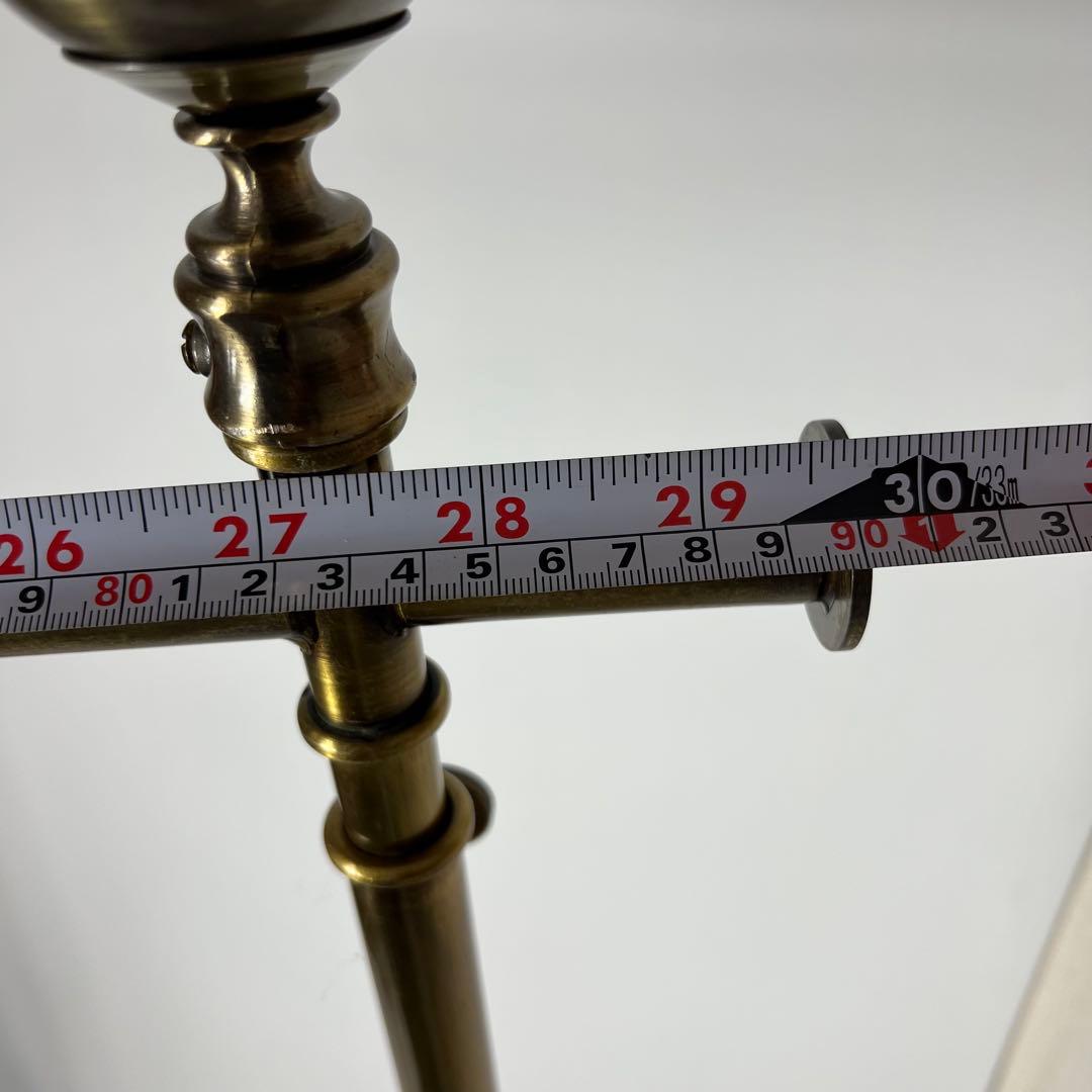 ② アンティーク ゴールド ハンガーラック ビンテージ アイアン 幅90cm