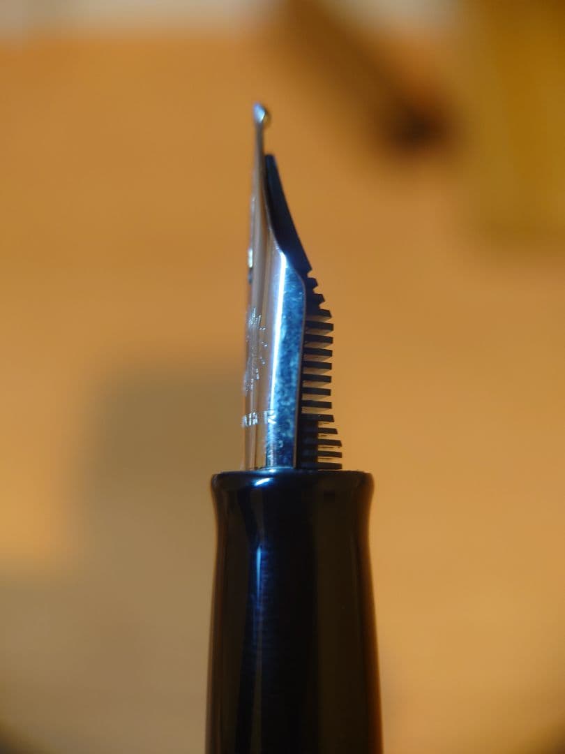 WANCHER 世界樹万年筆 渓流ニブ おまけ付き 木箱入り 長刀