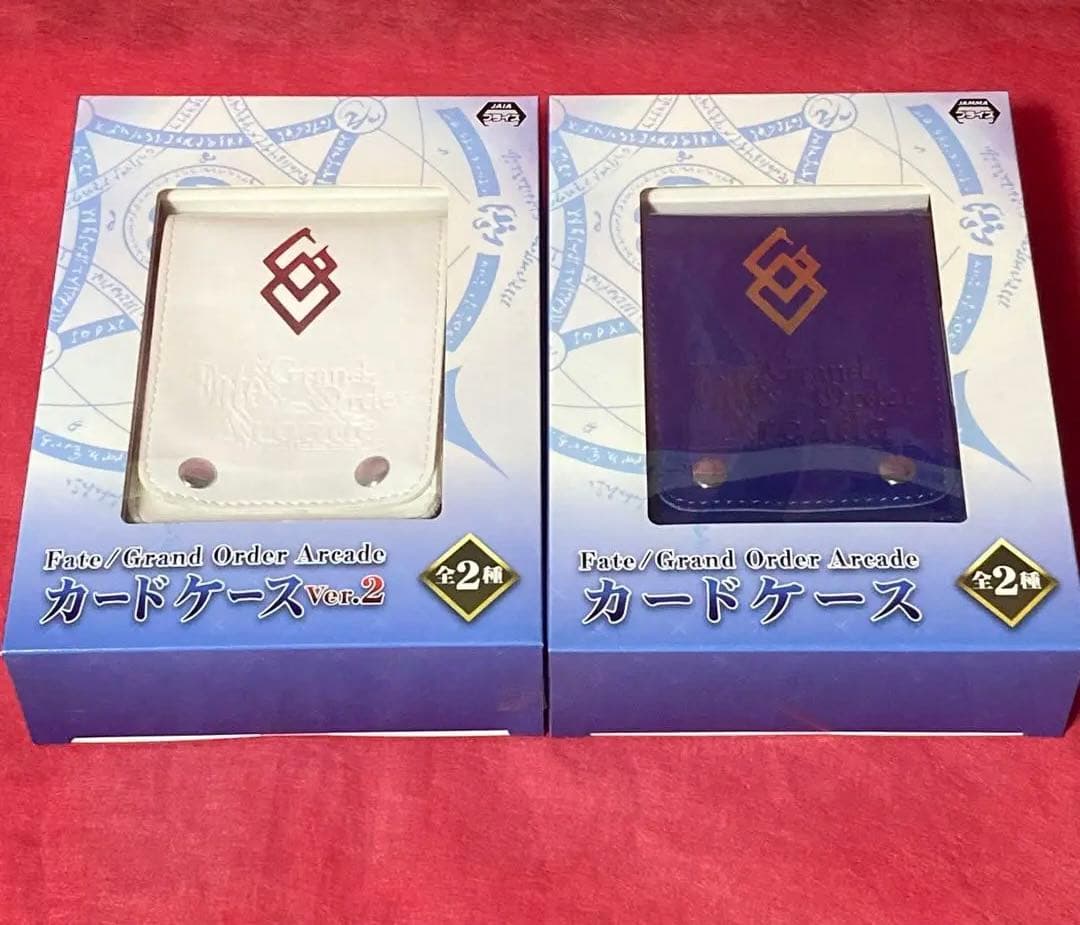 Fate Grand Order Arcade カードケース4つ