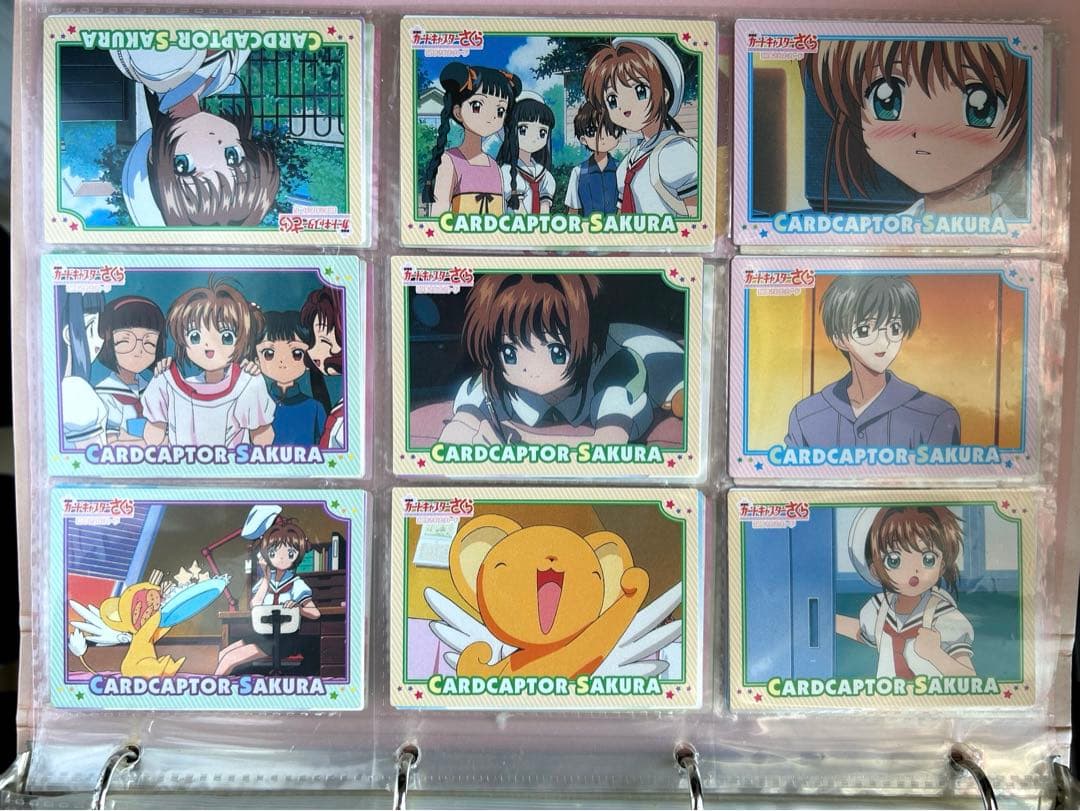 カードキャプターさくら　トレーディングカード 　87枚＋バインダー　まとめ売り