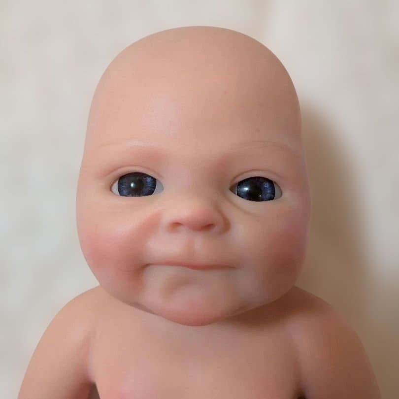 フルシリコン リボーンドール 優しい目の女の子