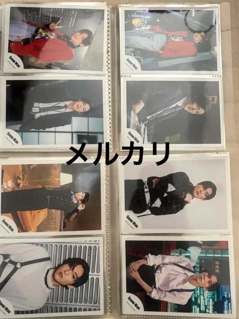 Man 目黒蓮　公式写真　まとめ売り　スノーマン