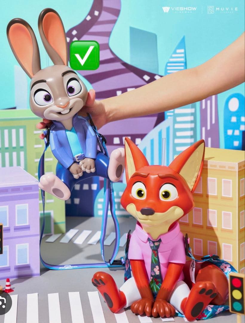 台湾映画館限定 ズートピア2 サイドショルダー付きドリンクカップ