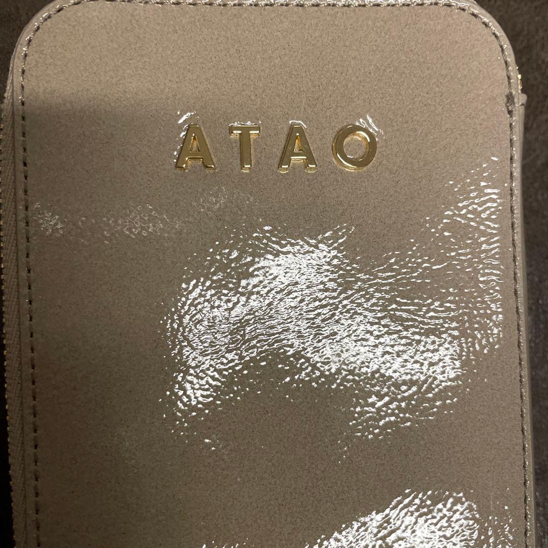 ま*な様 『ATAO 』パールグレージュ ショルダーバッグ　アミュレット