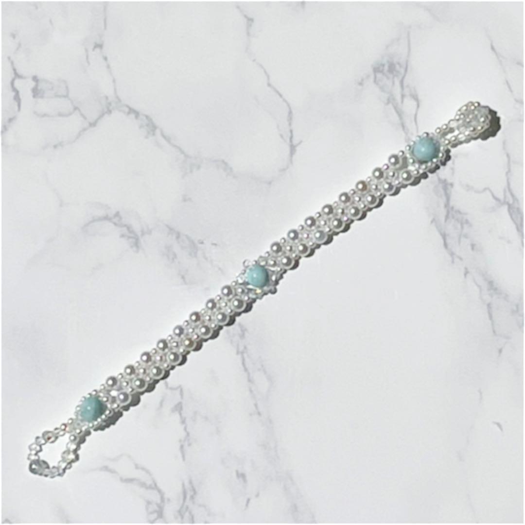 ペット用ビーズネックレス極小！ MGH-015