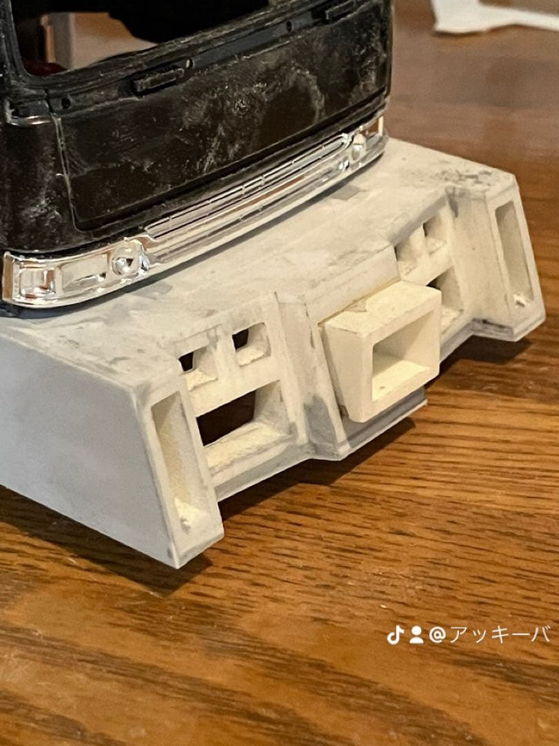 アオシマ　日野プロフィア　ダンプ　デコトラプラモデル