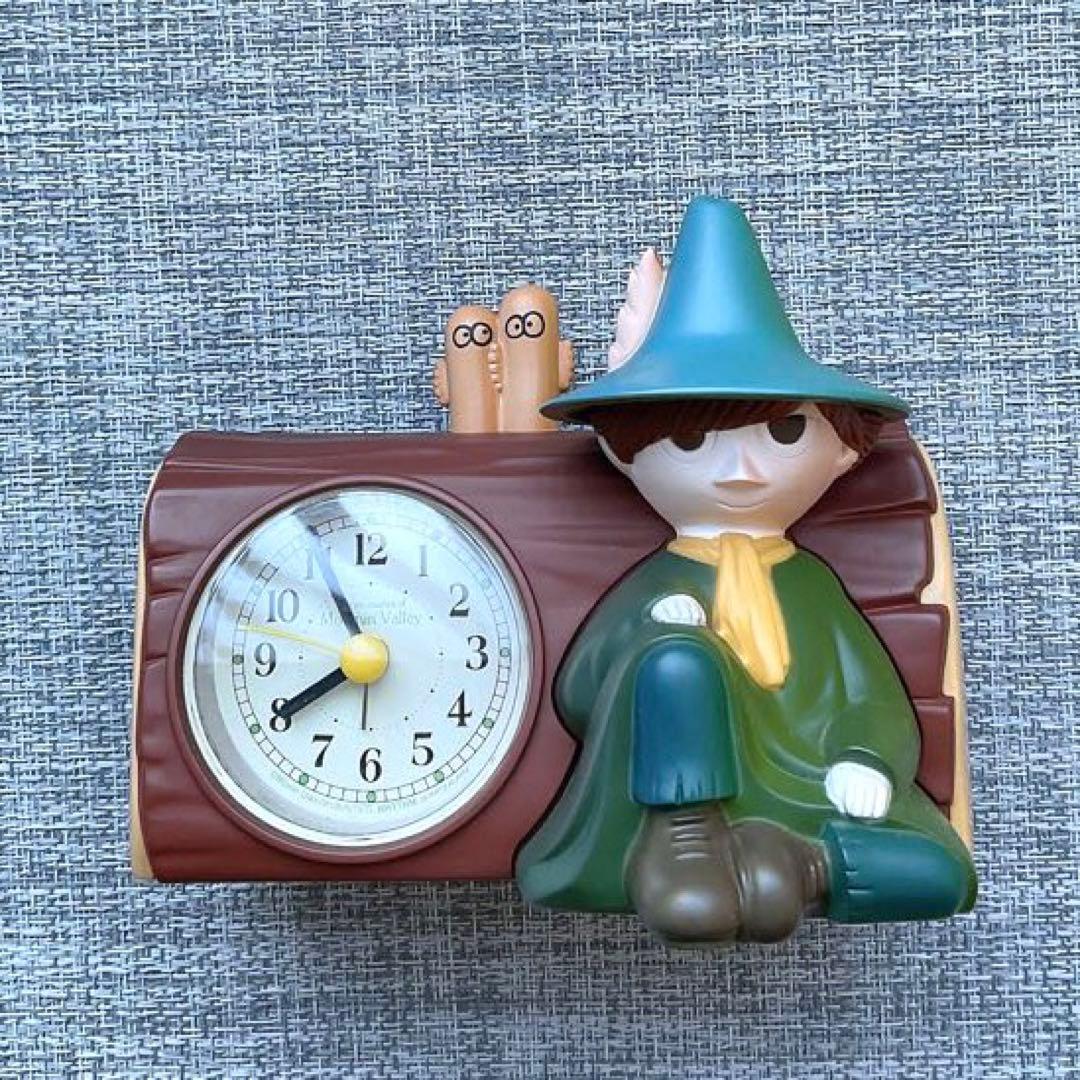 スナフキン 目覚まし時計 ムーミン谷 MOOMIN 子安武人 本日5月5日は
