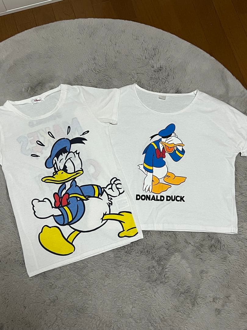 ドナルド等ぬいば、ぬいぐるみ、Tシャツ、ダッフィポーチ