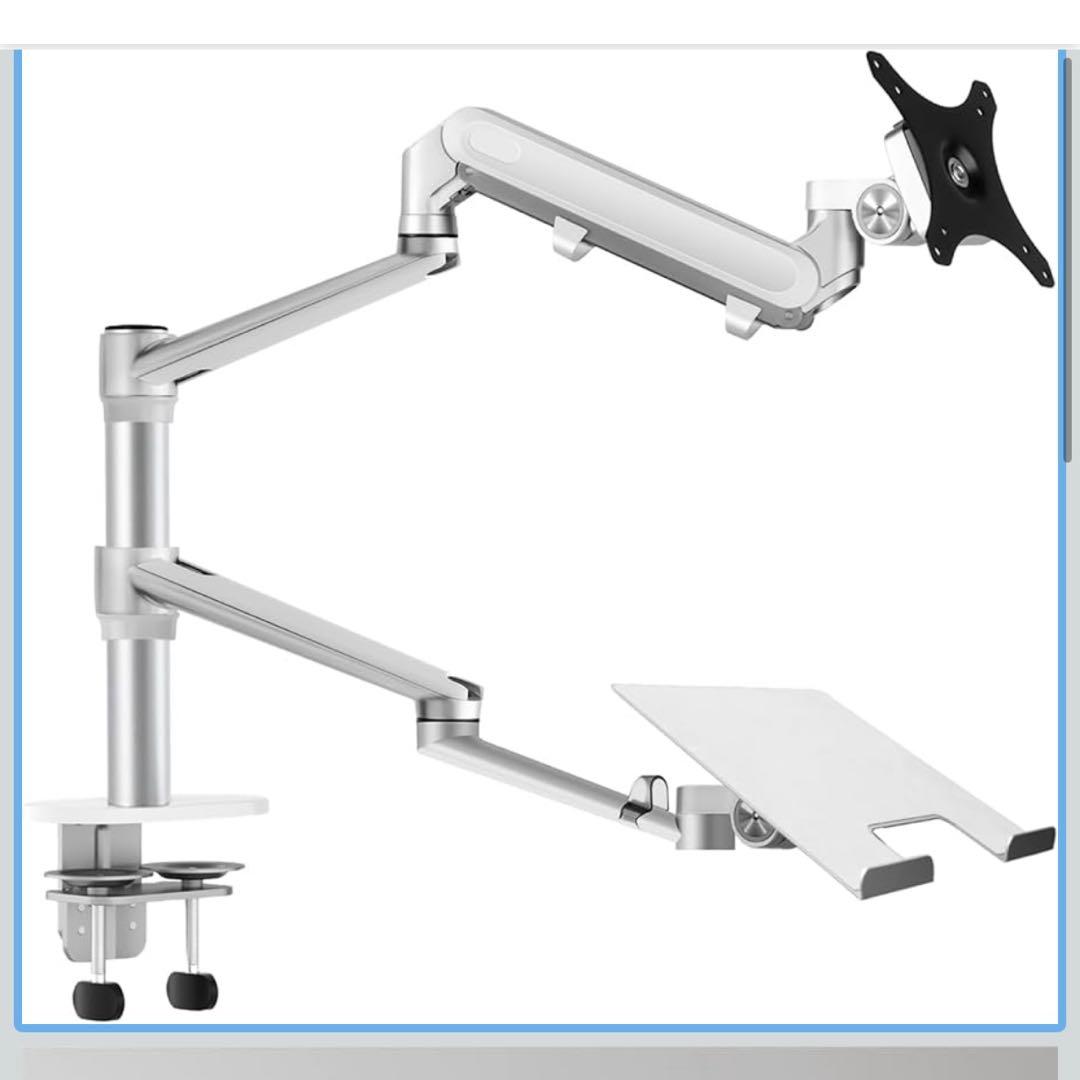 ARM25 SILVER STONE ARM25 デュアルモニターアーム ブラック