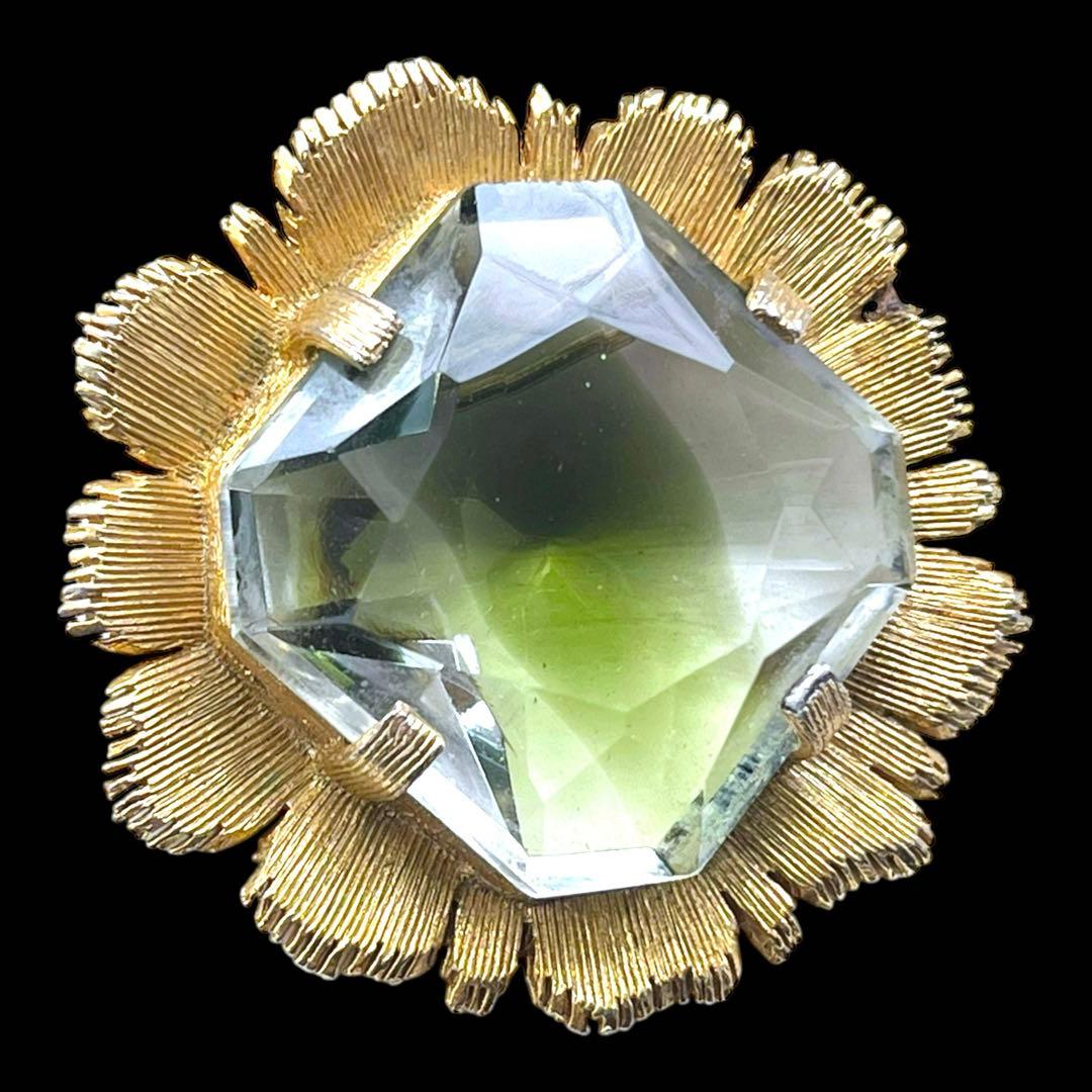 レアデザイン☆EMMONS☆ツートーンギブレガラス☆ビッグサイズスクエア