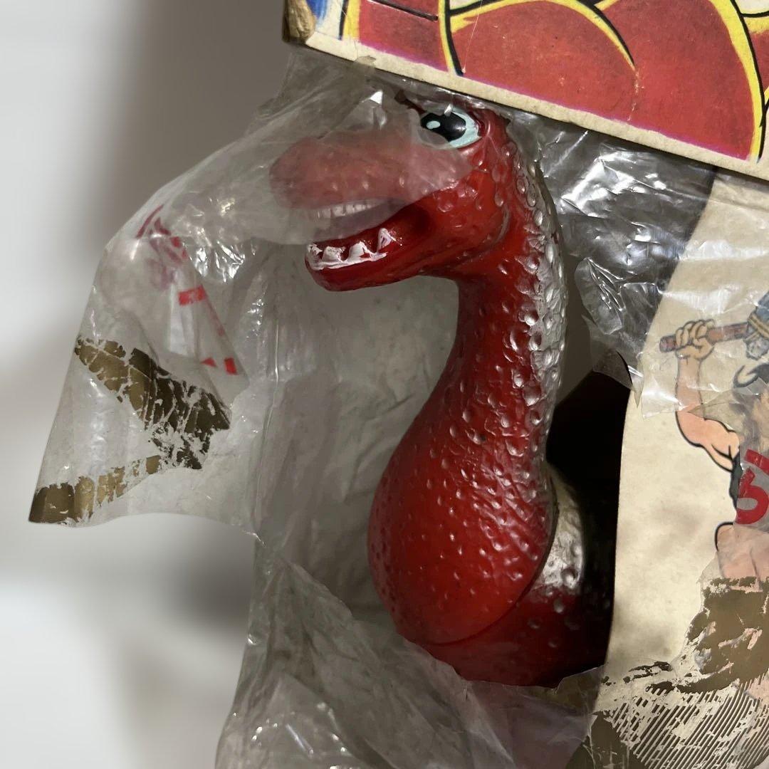 ⚠️激レア　怪獣王子　ネッシー　赤成型　当時物　野村トーイ