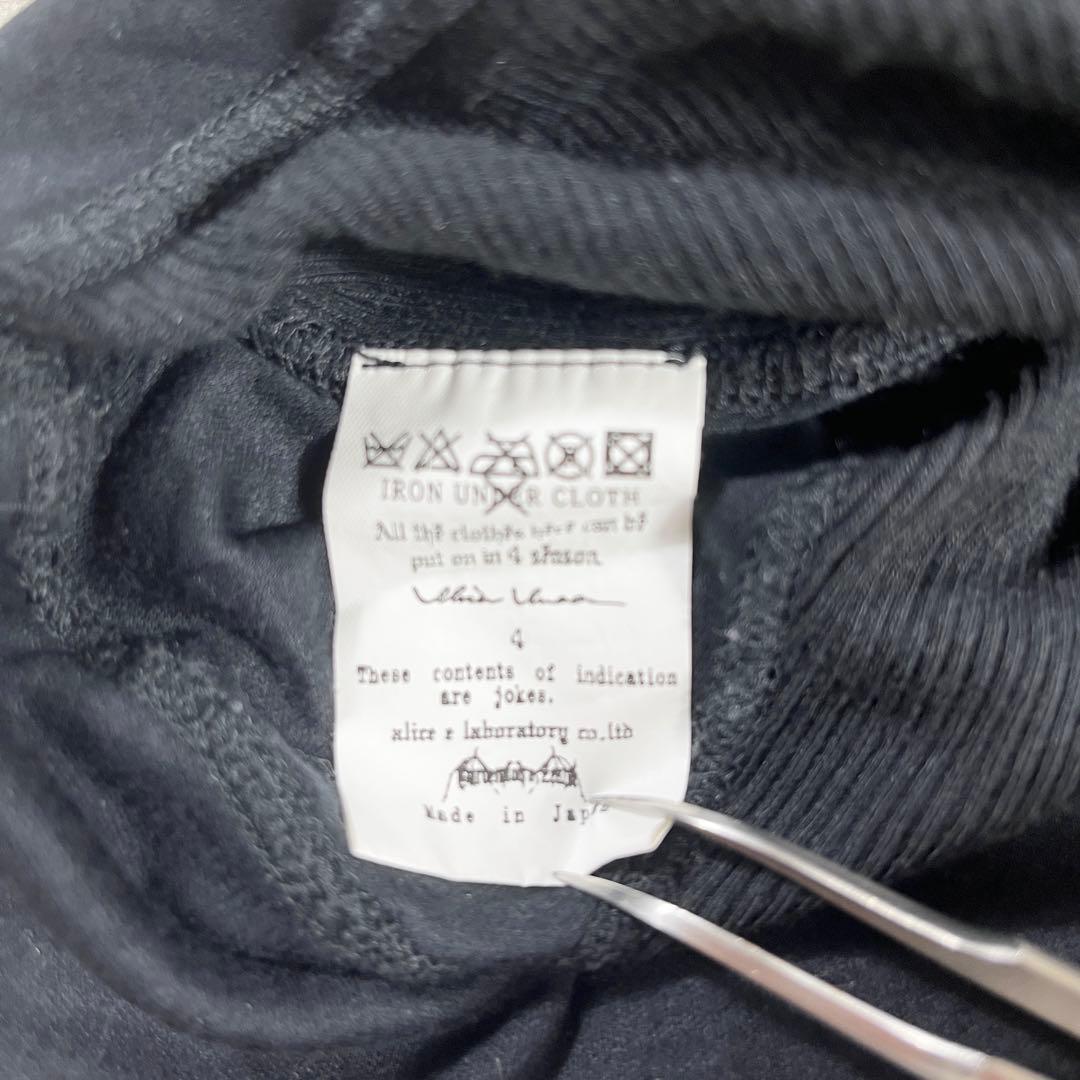 alice auaa アリスアウアア ショート丈 タンクトップ Y2K ブラック