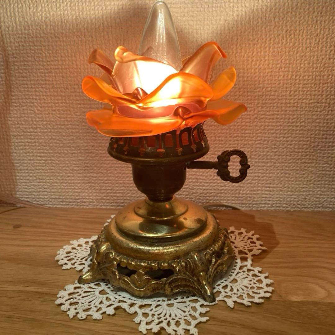 （ご予約）ローズシェード　アプリカシオン フランスアンティーク