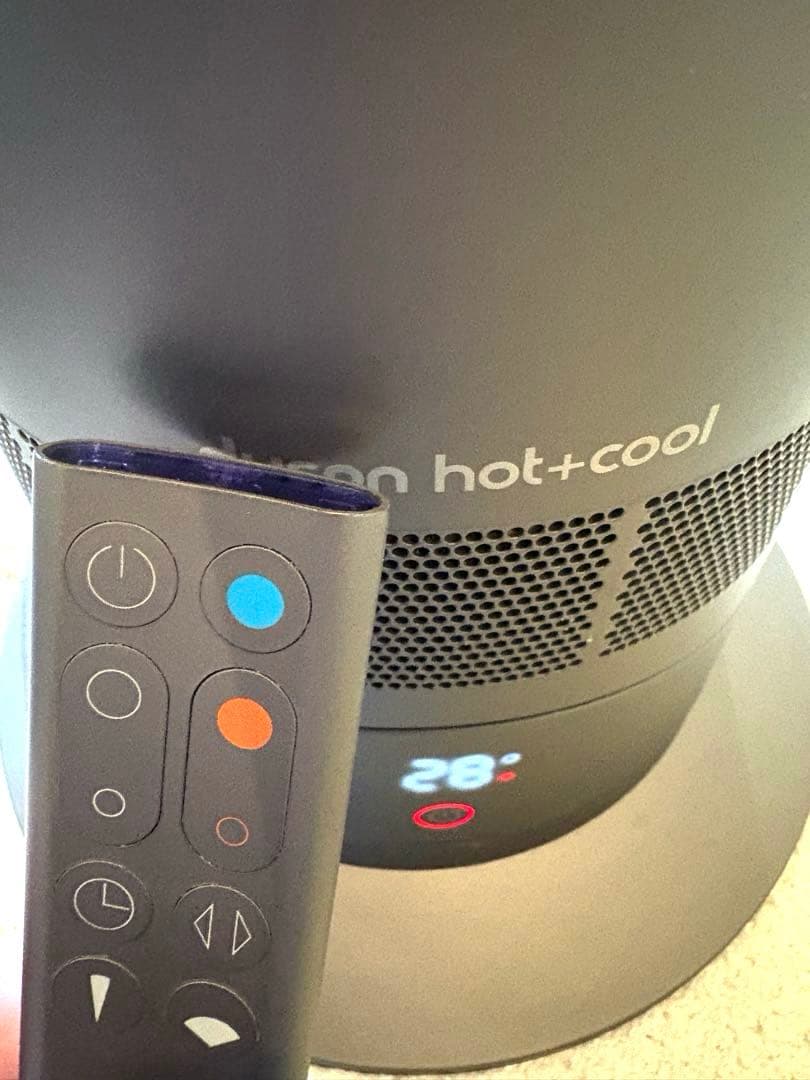 Dyson ダイソン Hot&Cool AM09 2017年製（ブルー）リモコン