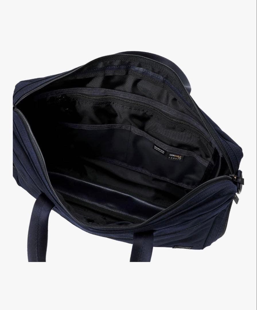 PORTER テンション2Wayビジネスバッグ ブラック