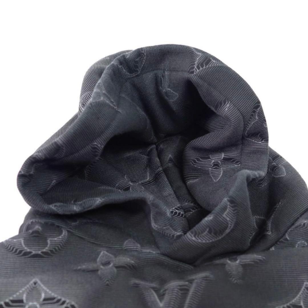 ふるやん‼️ ルイヴィトン立体3Dモノグラムプルオーバーパーカー スウェット