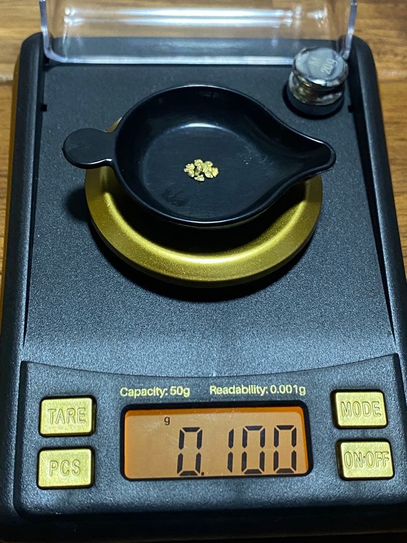 kk　砂金　アラスカ産　0.1g×11 自然金　ネイティブ　その6〜16