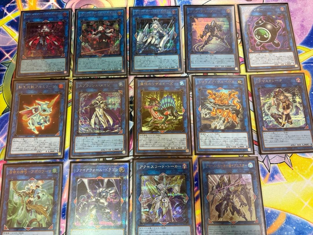 遊戯王　M∀LICEデッキ　3重スリーブ付き