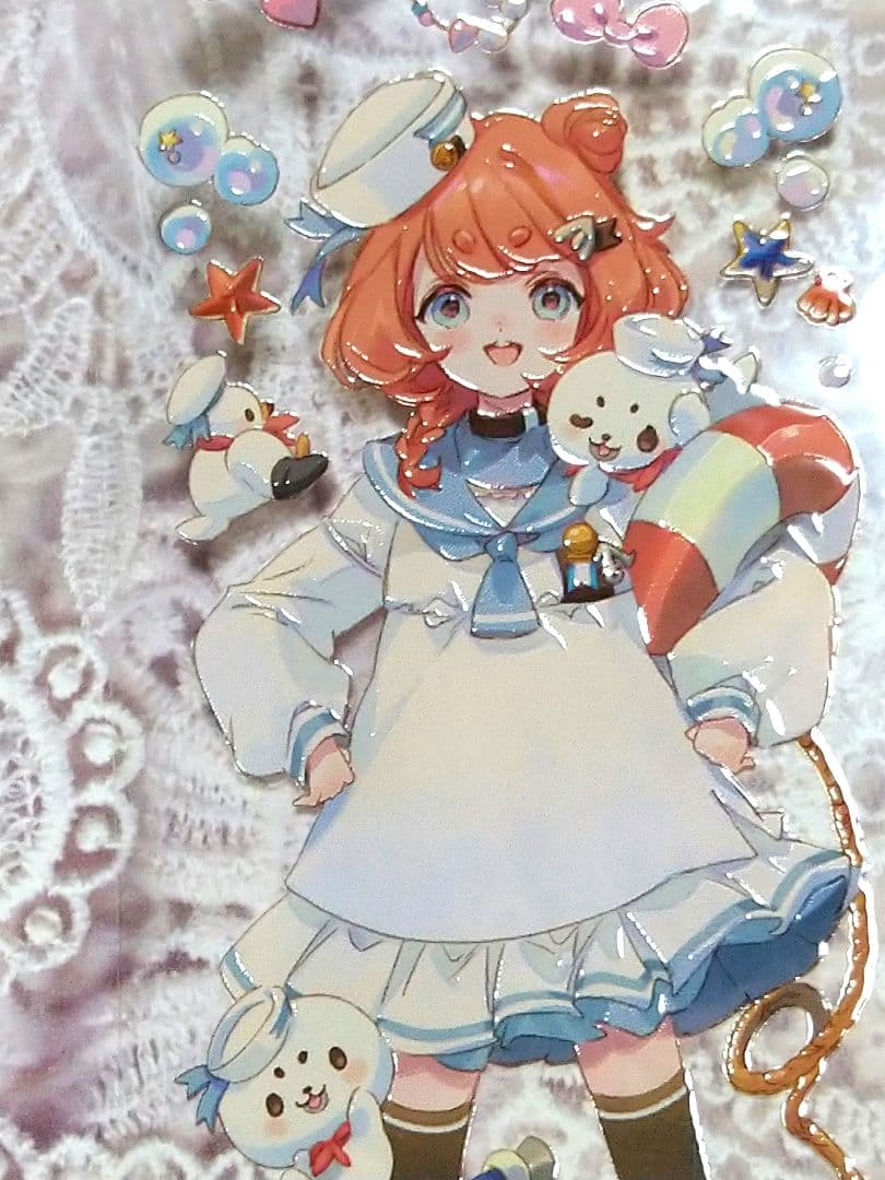 再販✩SALE✩J282＃偶遇(水晶)切り売り海外人物マステ女の子