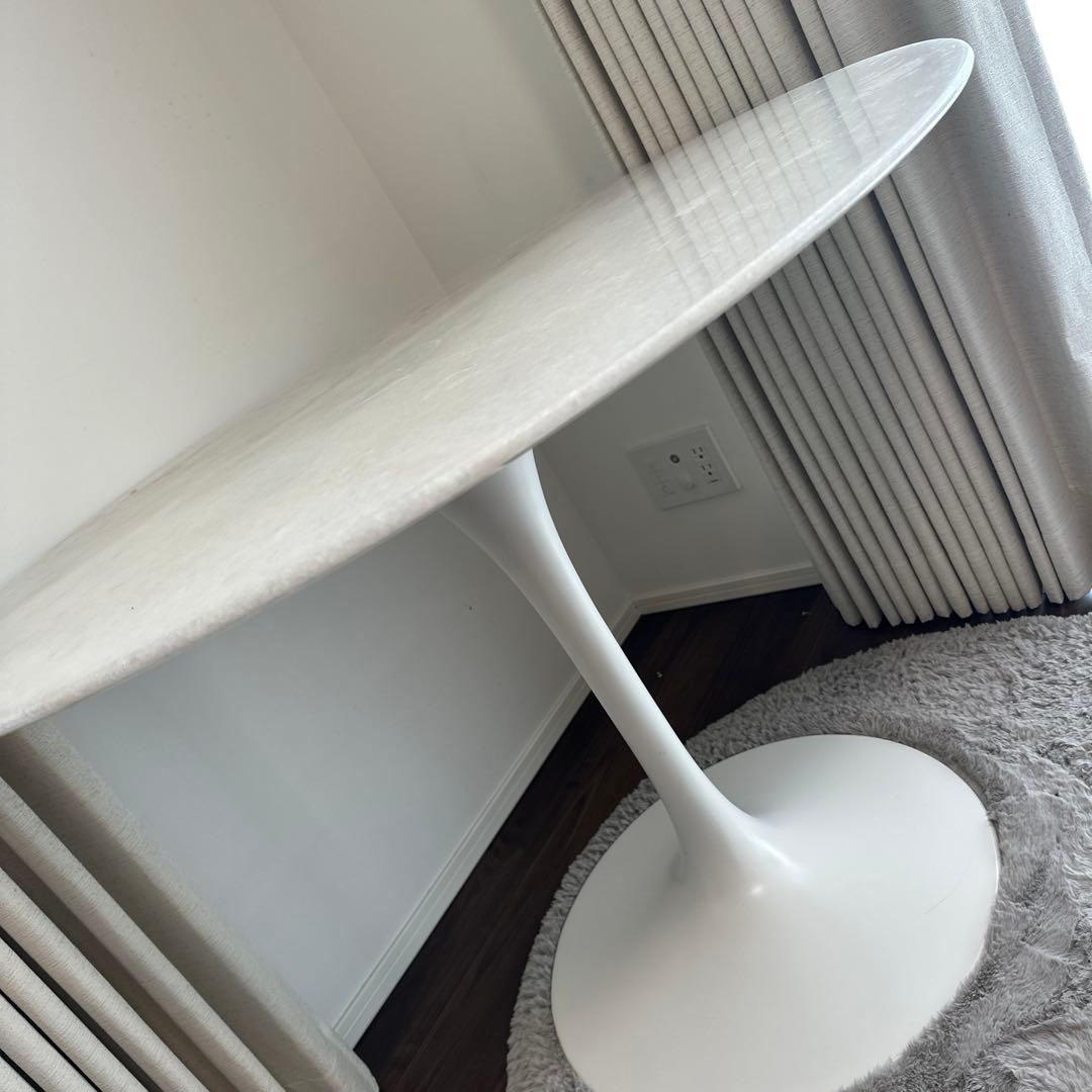 y*t様 E-comfort 大理石チューリップダイニングテーブルΦ100