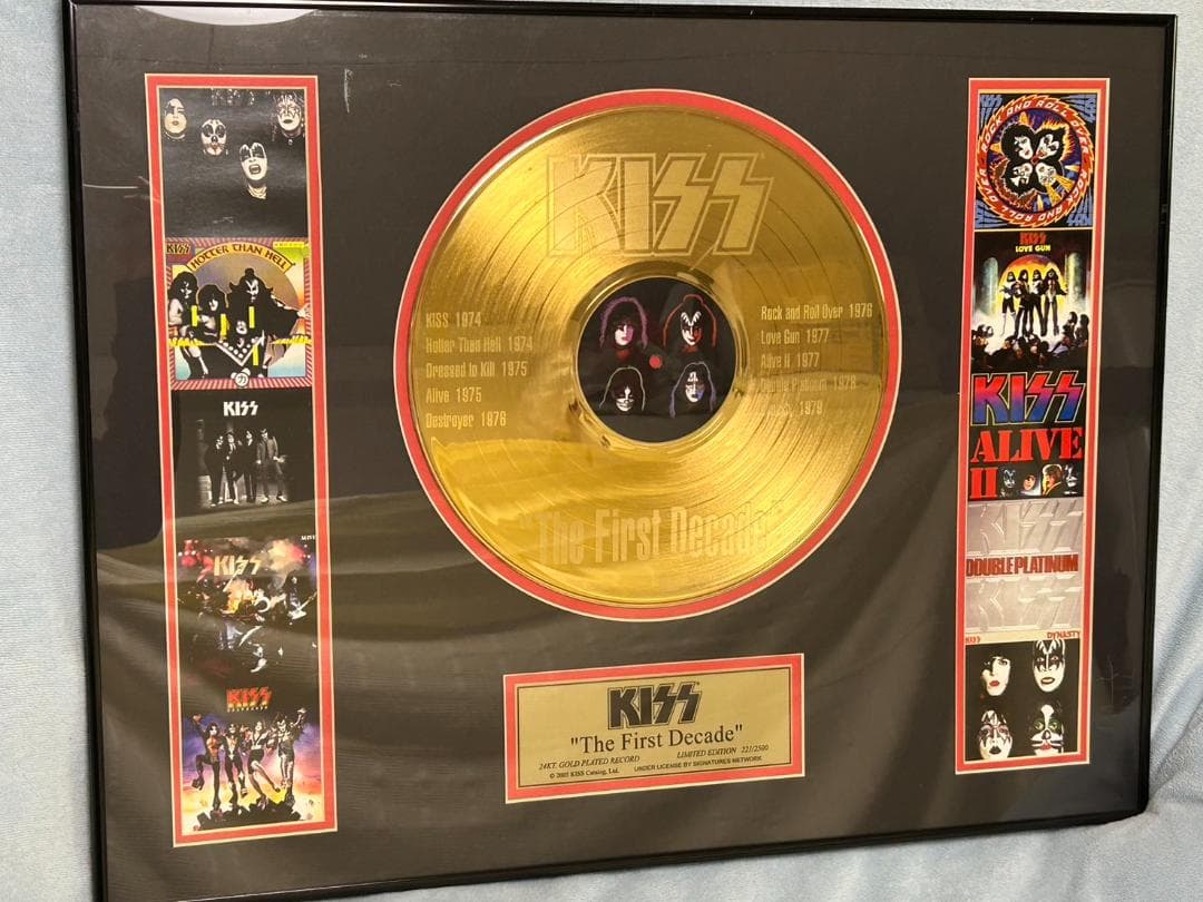 #キッス KISS 24kt ゴールドレコード