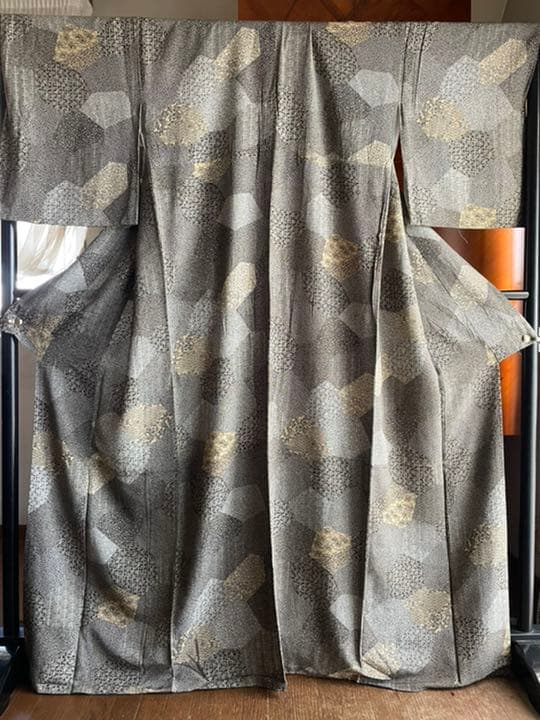 □美品 1980年代作品 真作（一点もの）木製額装！安藤岬 「黄色の