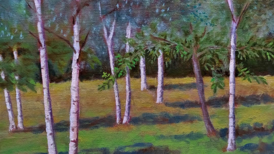 フランス人画家による絵画（油絵）