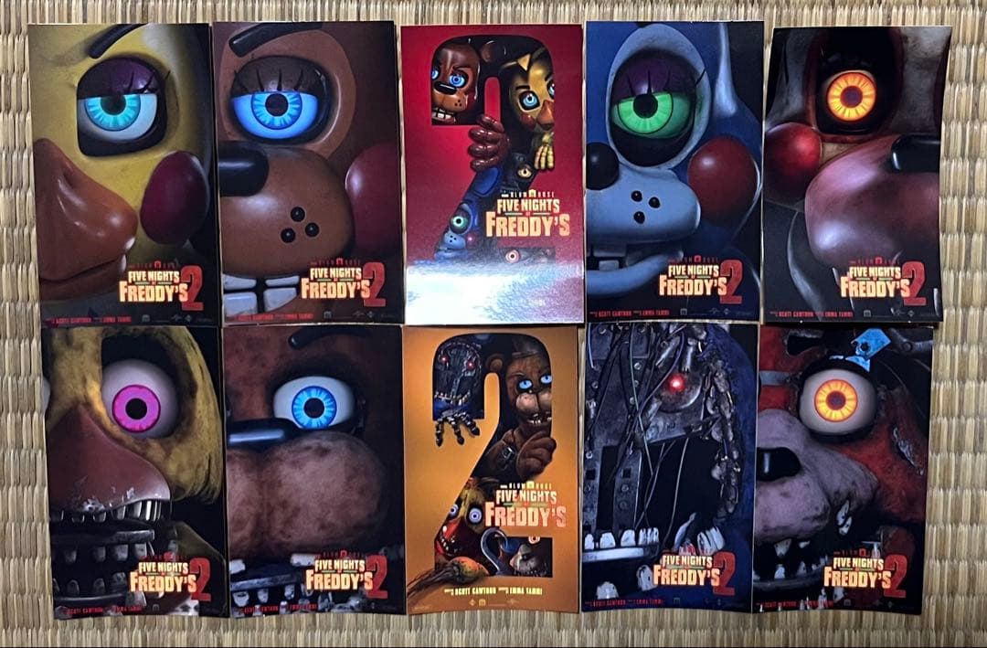 ファイブナイツアットフレディーズ2 入場特典 ステッカー10枚 セット