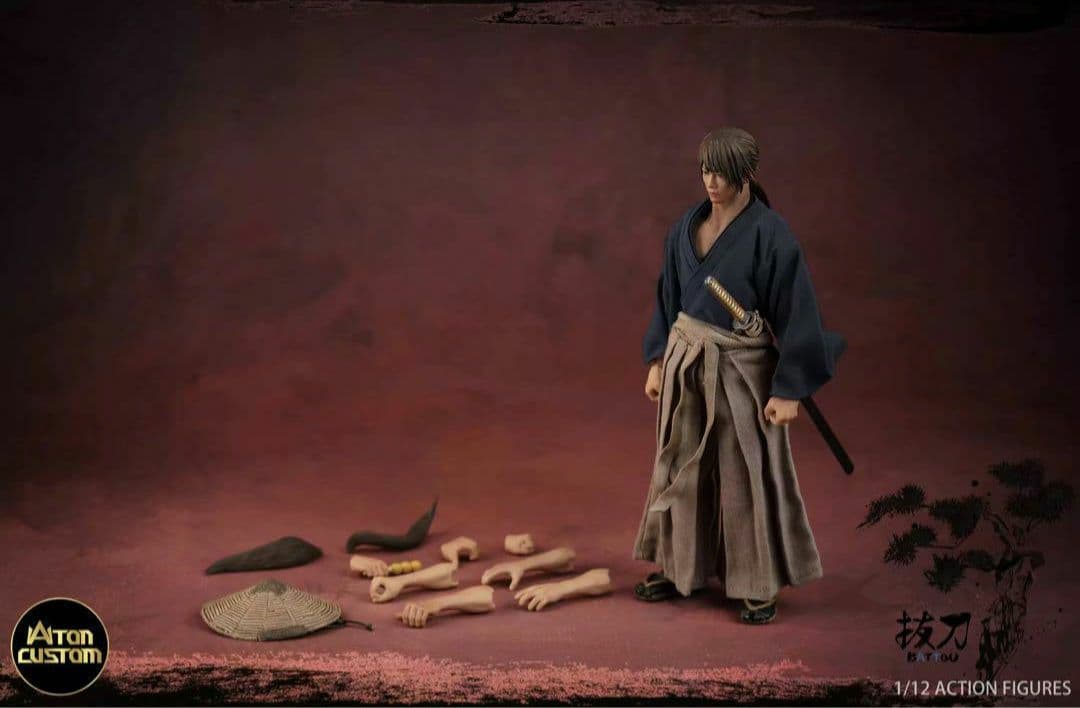 Aton Custom 1/12 サムライ るろうに剣心 抜刀斎 るろ剣 佐藤健 - メルカリ