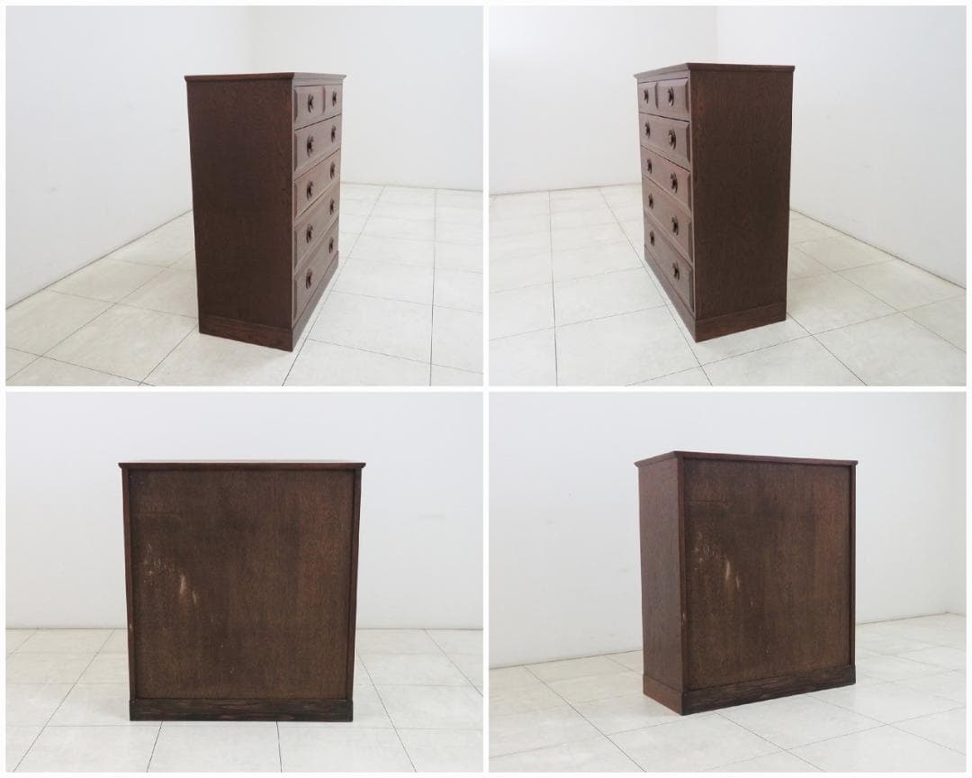 希少 吉田璋也 鳥取民藝 辰巳木工 整理タンス ヴィンテージ チェスト