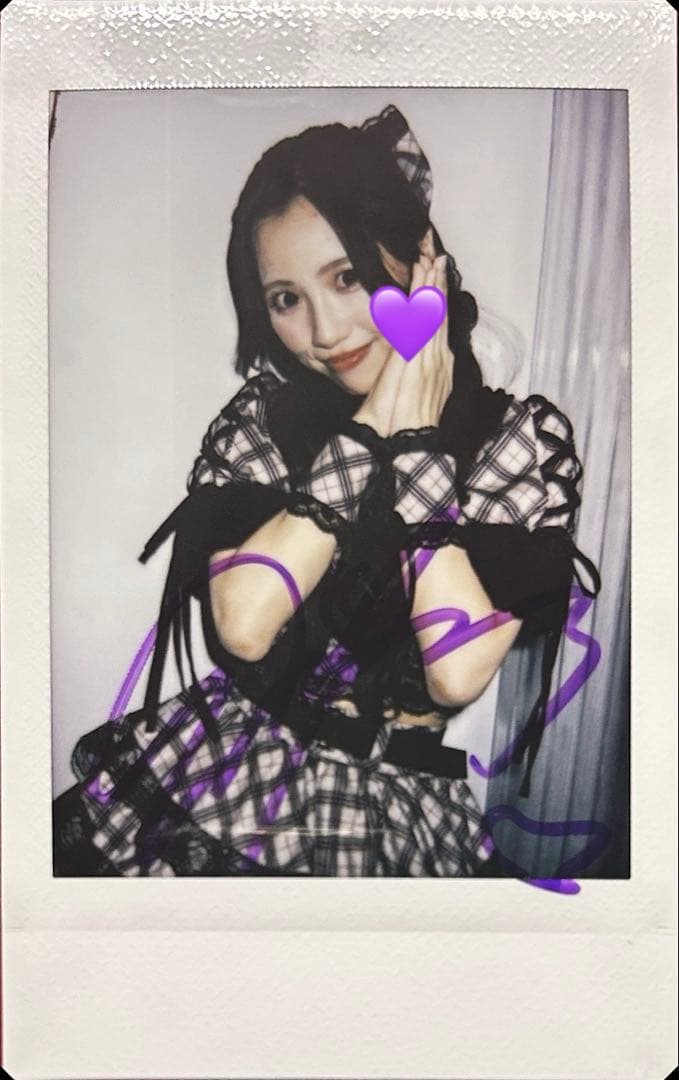 iLiFE! 純嶺みき サインあり チェキ - メルカリ