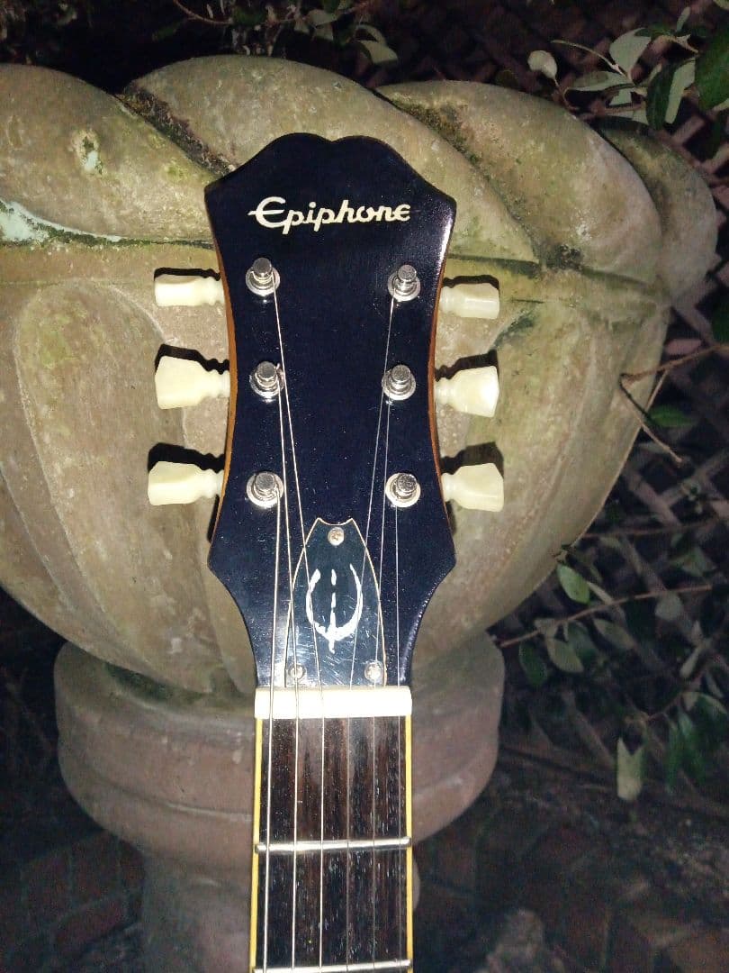 エピフォン カジノクーペ Epiphone ポット交換 ピックガード製作