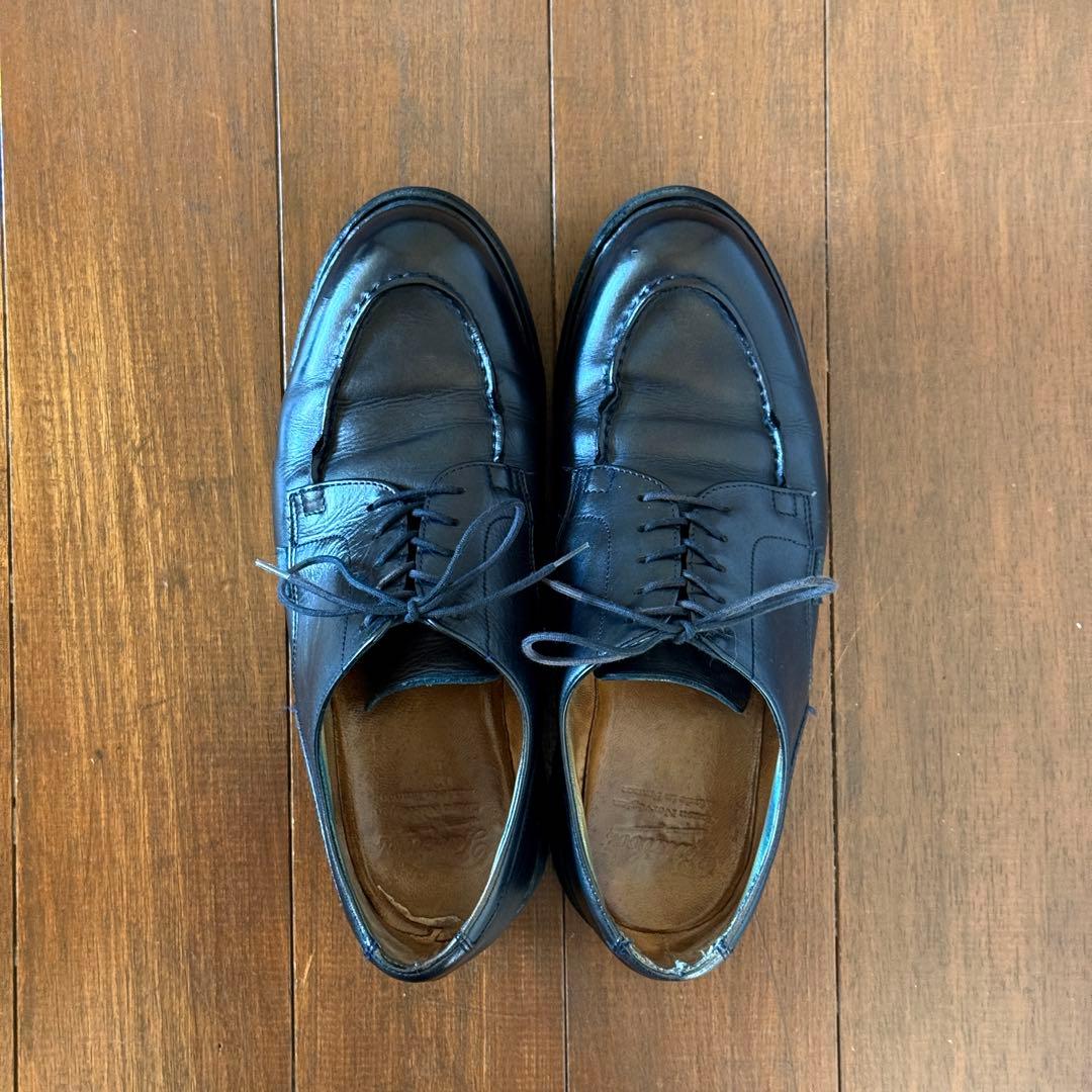 パラブーツ シャンボード ネイビー uk9 27.5 chambord