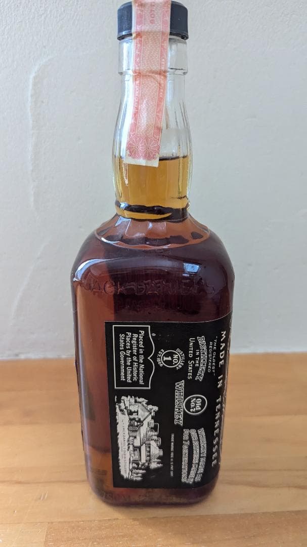 JACK DANIELS ジャックダニエル 赤紙 旧ボトル 未開栓