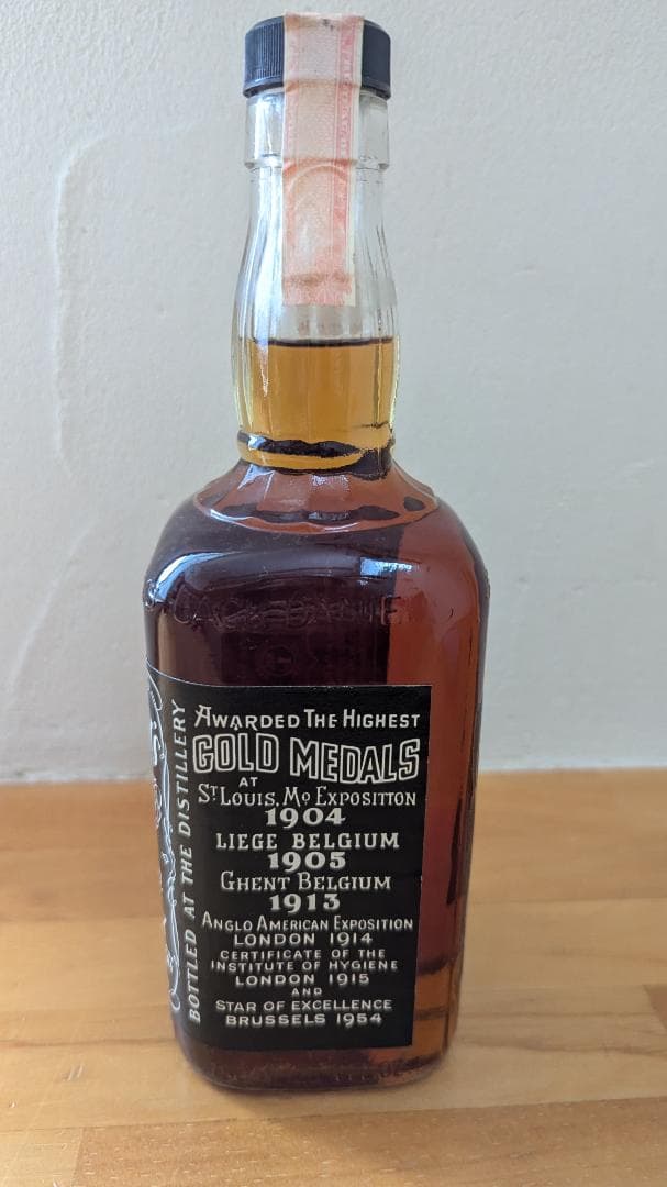 JACK DANIELS ジャックダニエル 赤紙 旧ボトル 未開栓