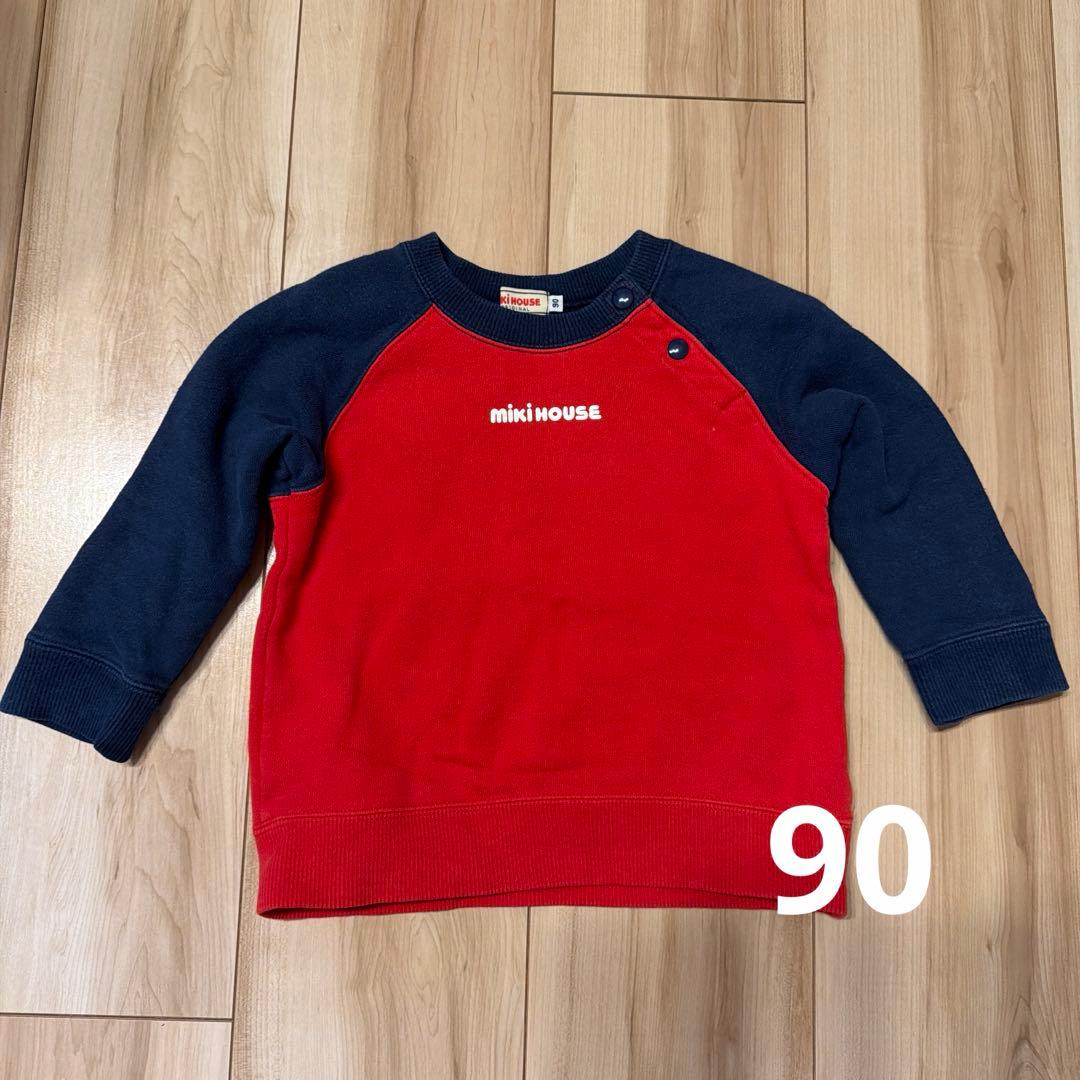 ミキハウス トレーナー 90 - メルカリ