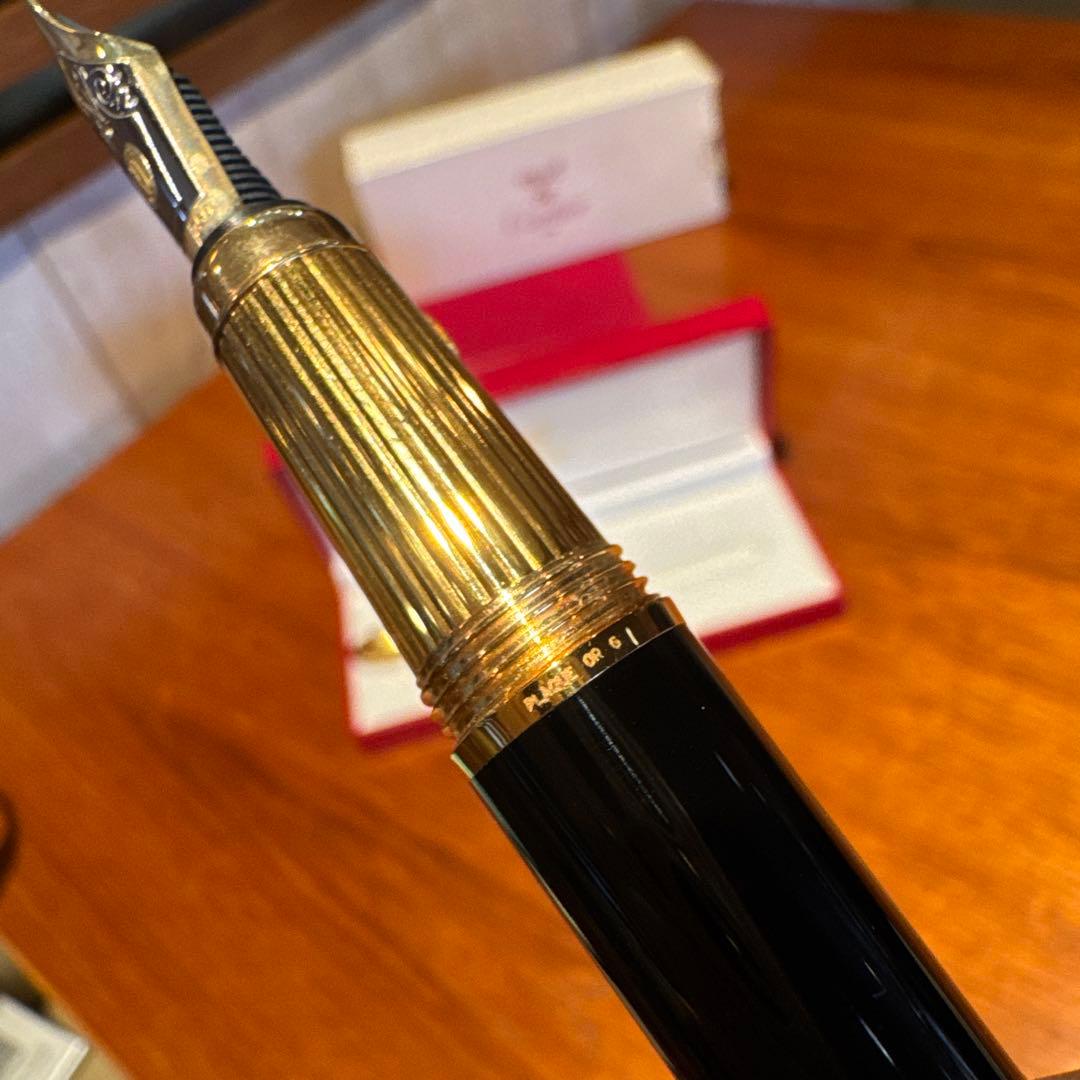 Must de Cartier カルティエ 万年筆 18k