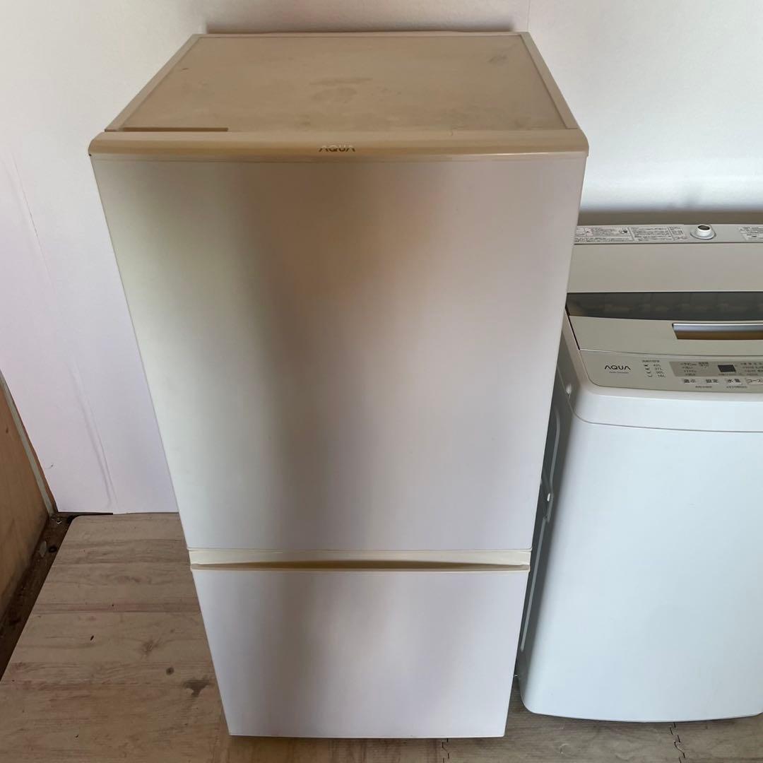 配送設置無料 AQUA冷蔵庫洗濯機セット 3002