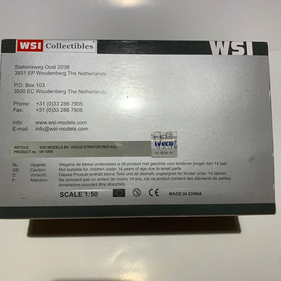 WSI 1/50 IVECO STRATOR RED トレーラーヘッド - メルカリ