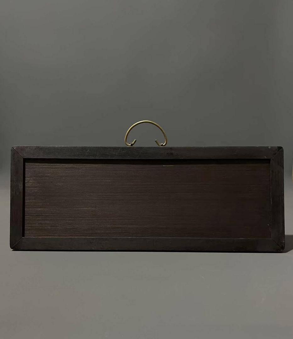 景徳鎮パステル磁器板画大展鴻図 掛屏 応接間 書斎 茶室 雄