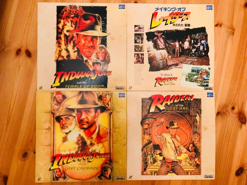 ファン必見！【インディジョーンズ LD4枚セット】値下げ交渉可能