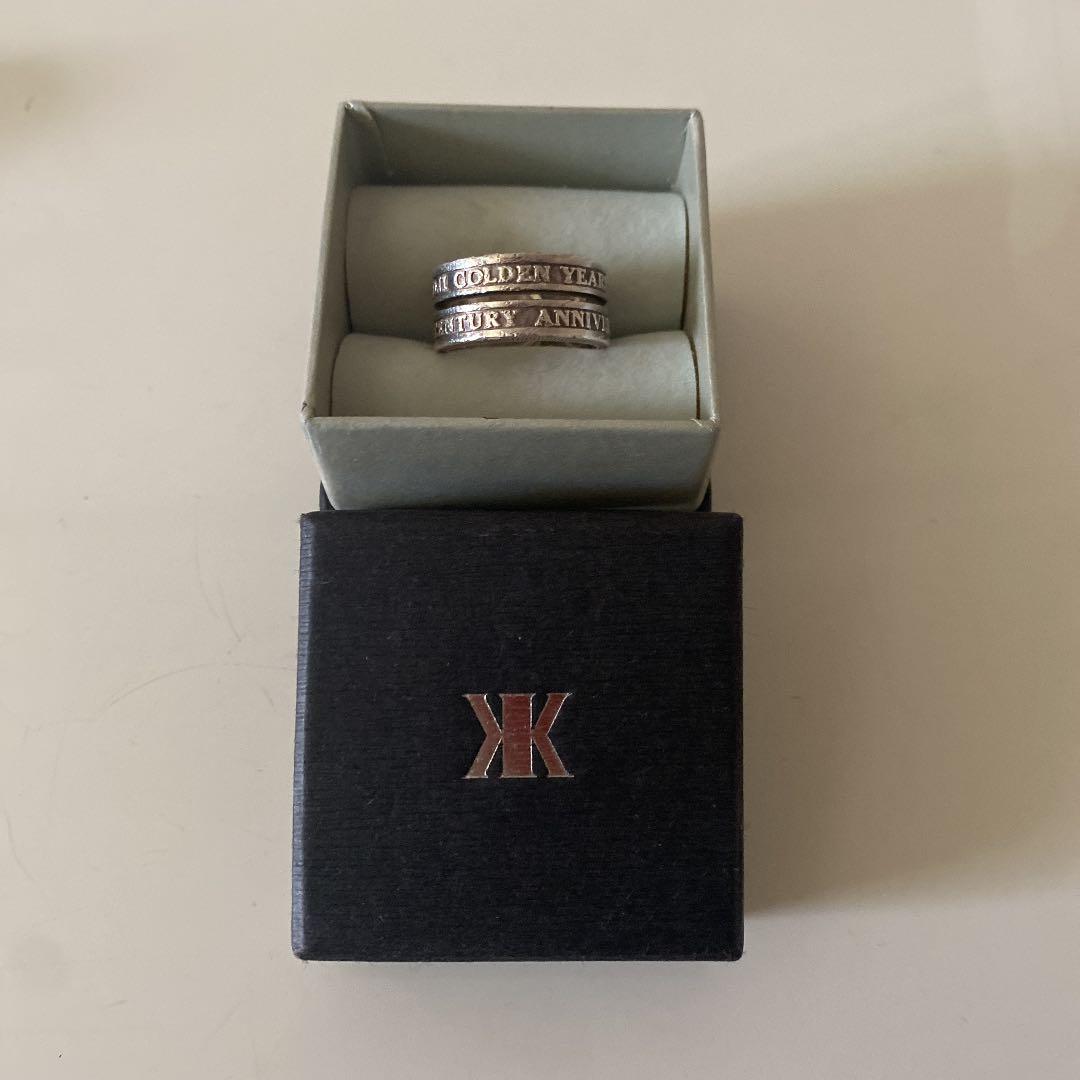 お値下げ！ Ж吉川晃司 25周年シルバーリングЖ - メルカリ
