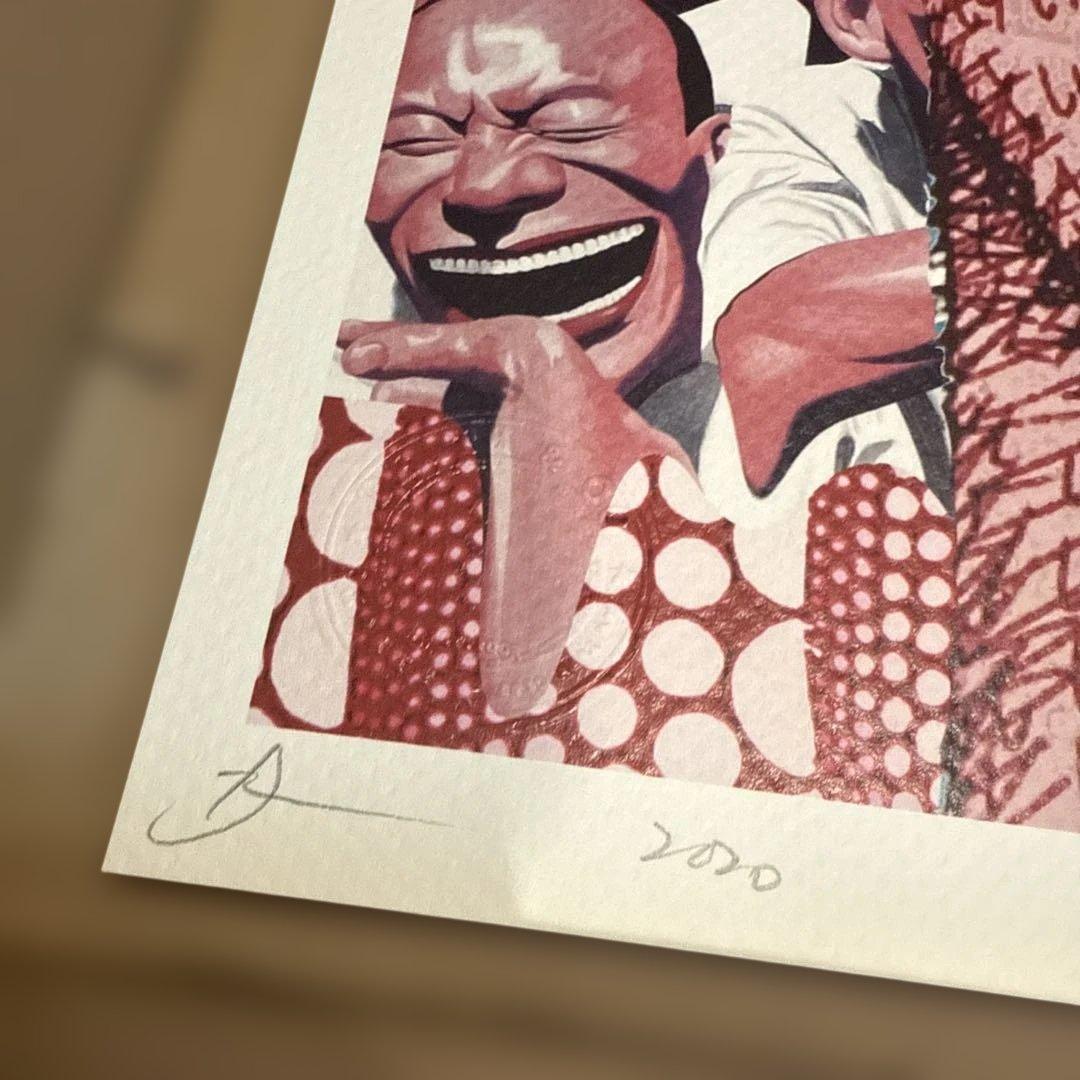 death nyc 草間弥生 kaws 現代アートポスター