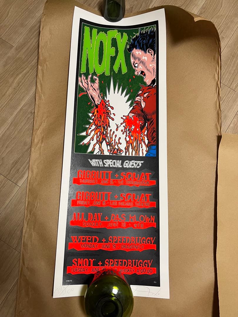Taz NOFX AKIRA 鉄雄 金田ポスター kozikの通販はau PAY マーケット