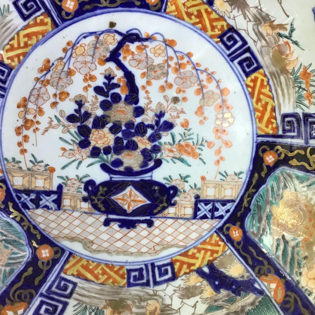 献上 古伊万里花篭手 大鉢 江戸期 - メルカリ