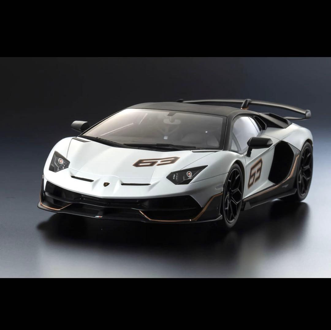 【土曜限定価格】【希少】京商　ランボルギーニ　アヴェンタドールSVJ63